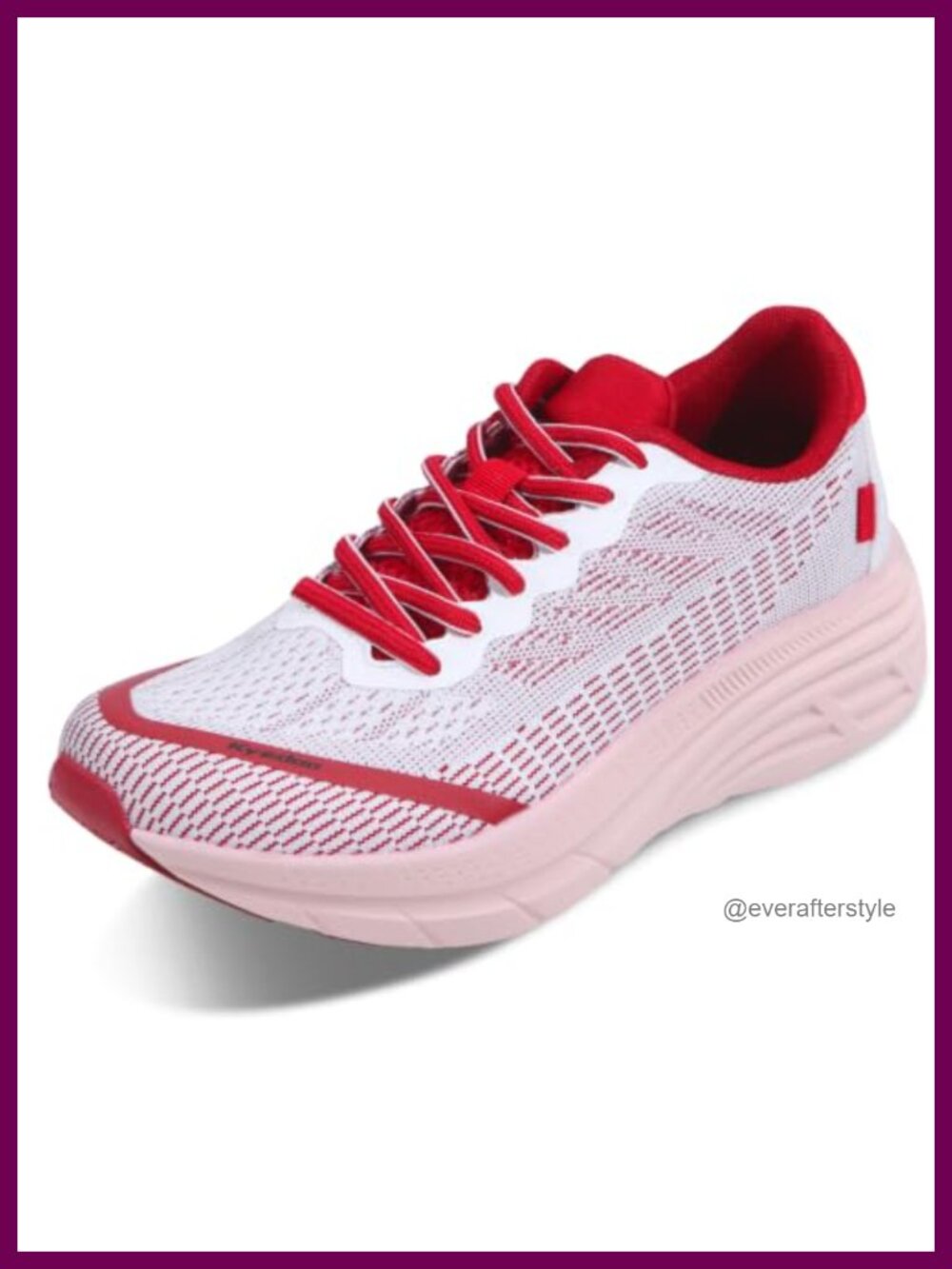 Wide Toe Athletic Walking Running Tennis Sneakers Lace Up Mesh Cushioned